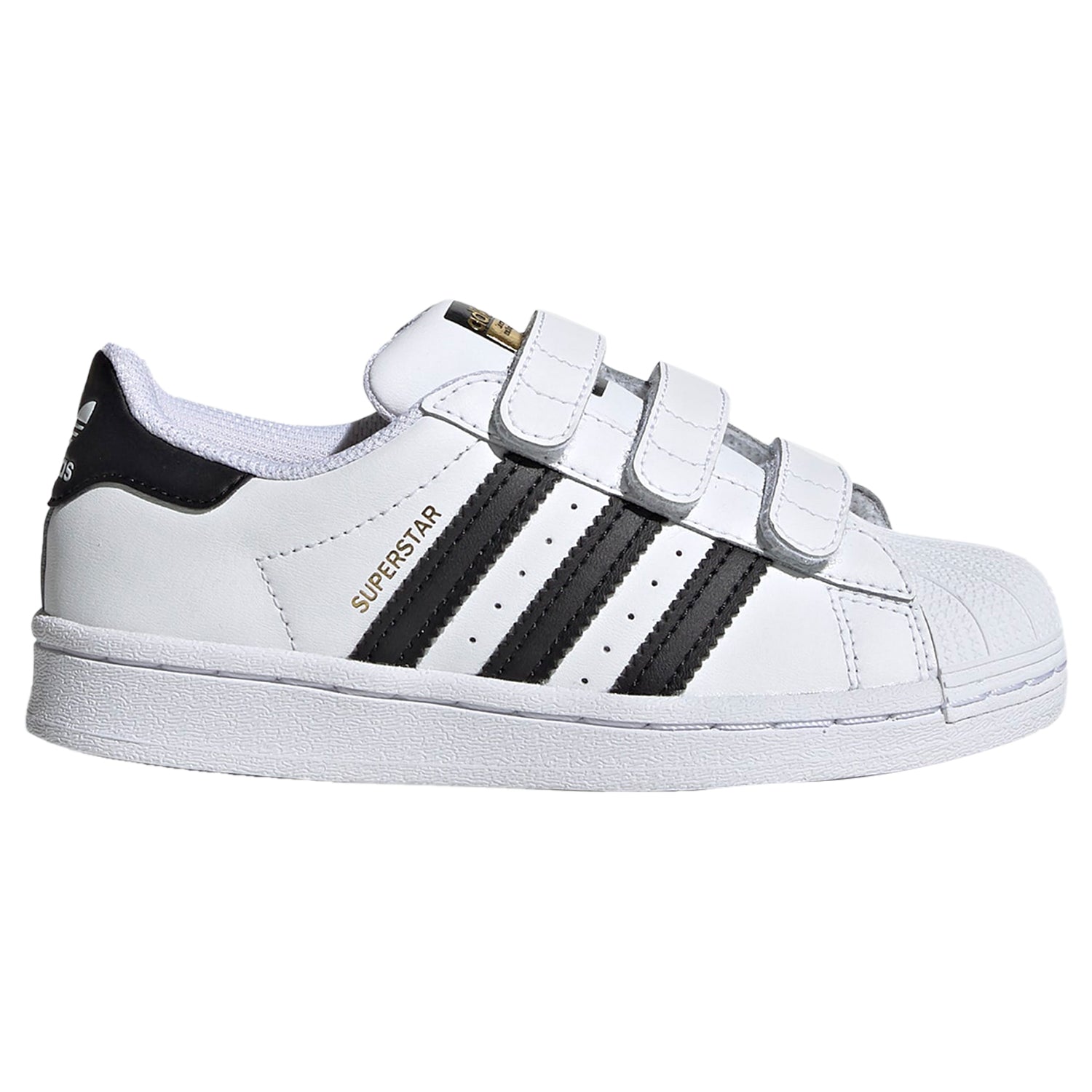 adidas Superstar Strap Cloud White Core Black (PS)