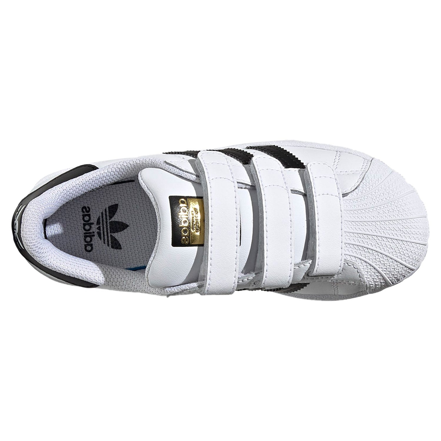 adidas Superstar Strap Cloud White Core Black (PS)