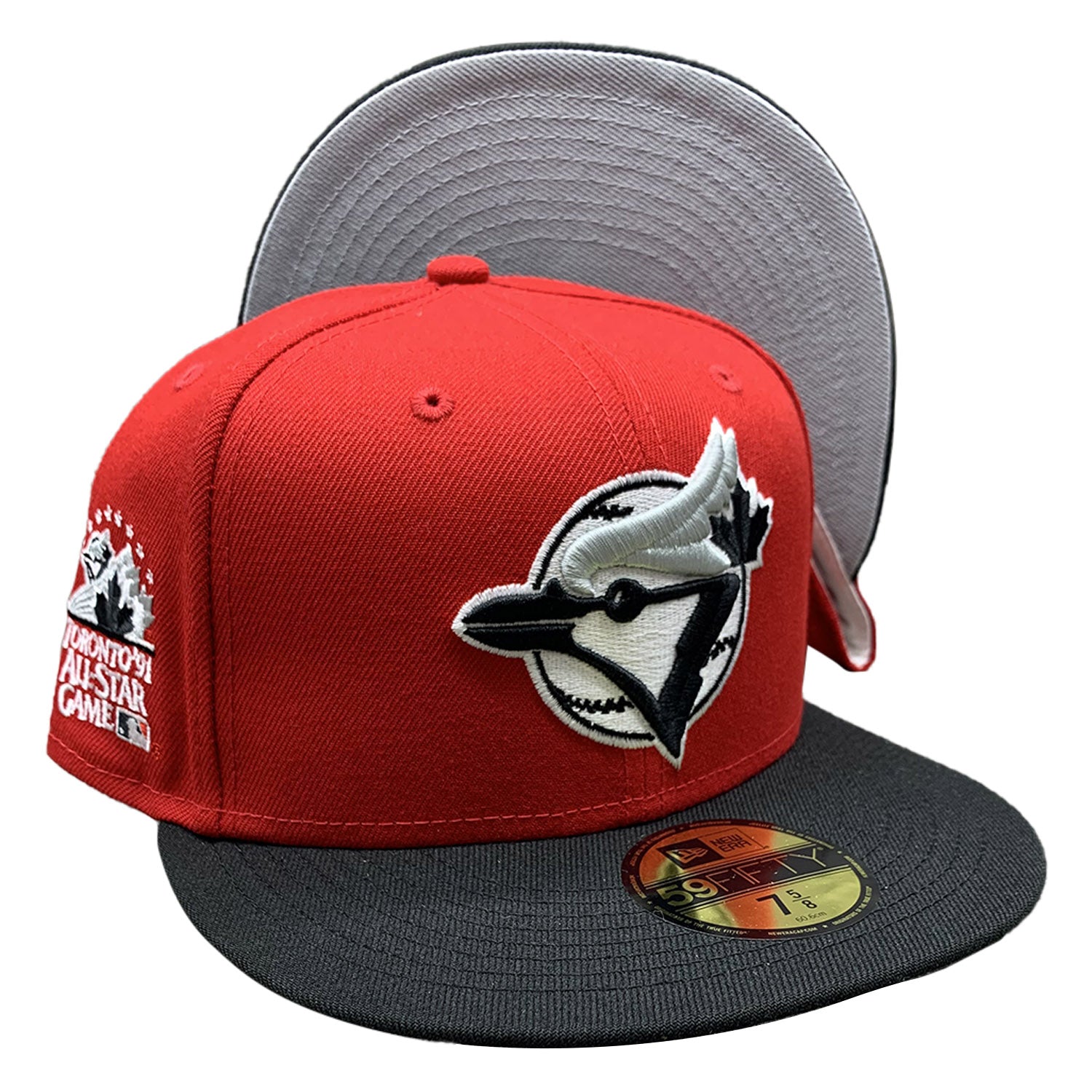 New Era 59fifty Toronto Jays 91 All Star Game Fitted Hat Unisex Style : 70624438