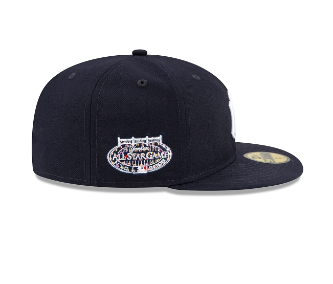 New Era New York Yankees Icy Side Patch 59fifty Fitted Hat Mens Style : 60180912