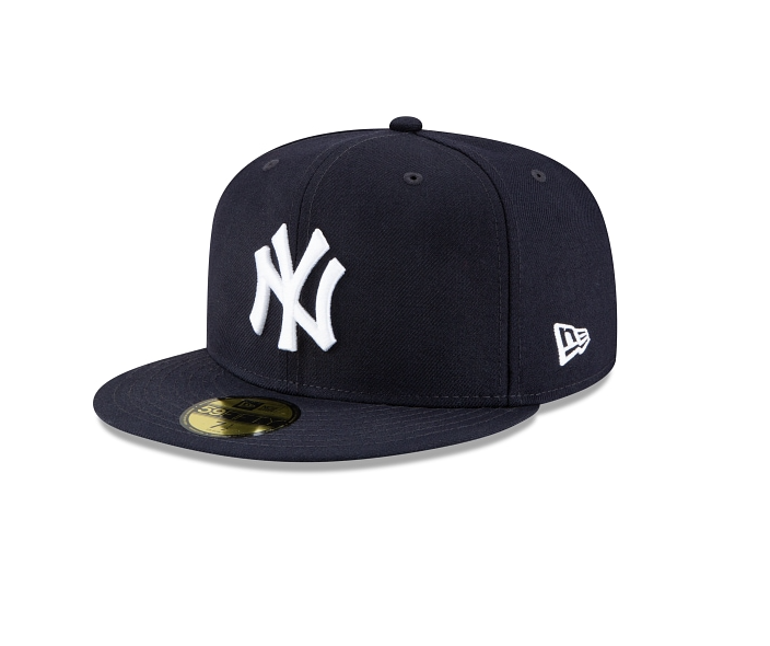 New Era New York Yankees Icy Side Patch 59fifty Fitted Hat Mens Style : 60180912