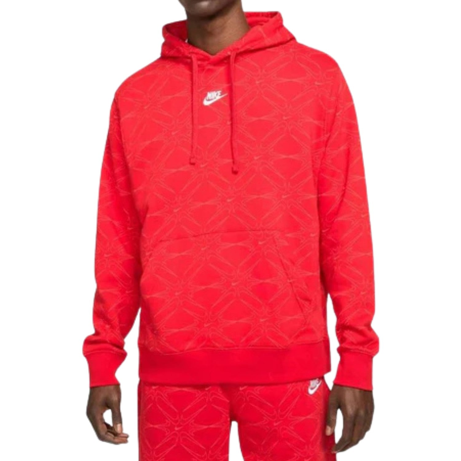 Nike Aop Gel Fleece Pullover Hoodie Mens Style : Dm7930