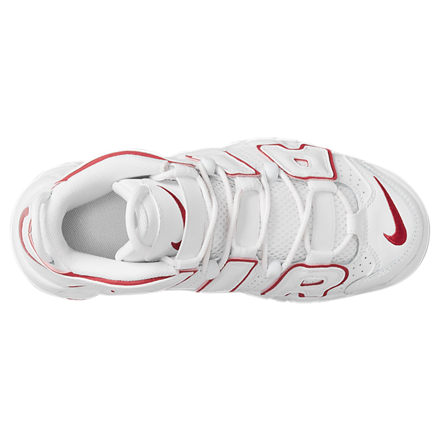 Nike Air More Uptempo White Varsity Red Outline (2018/2021) (GS)