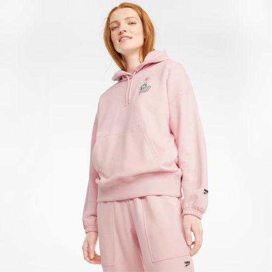 Puma Downtown Graphic Hoodie Womens Style : 531674