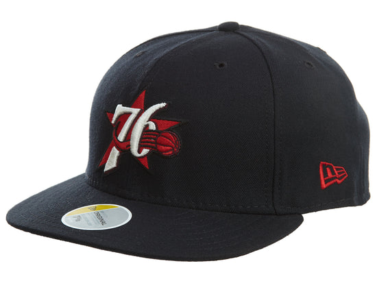 NEW ERA PHILADELPHIA 76ERS FITTED BLACK/RED/WHITE 367