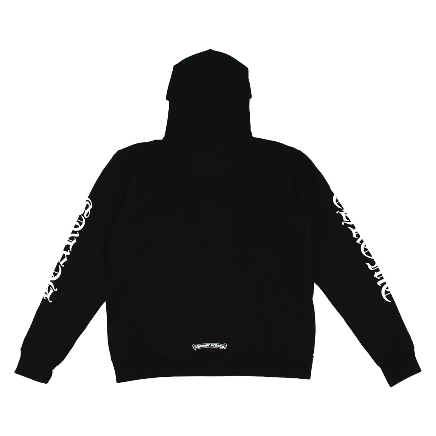 Chrome Hearts Vertical Logo Fu Hood Zip Up Hoodie Mens Style : 984065