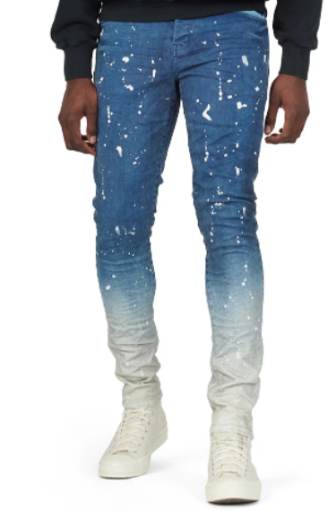 Purple-brand Dropped Fit Jeans-mid Rise With Tapered Leg Mens Style : P002-oci