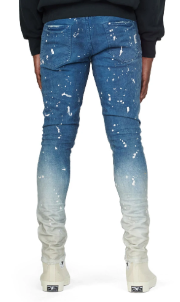 Purple-brand Dropped Fit Jeans-mid Rise With Tapered Leg Mens Style : P002-oci