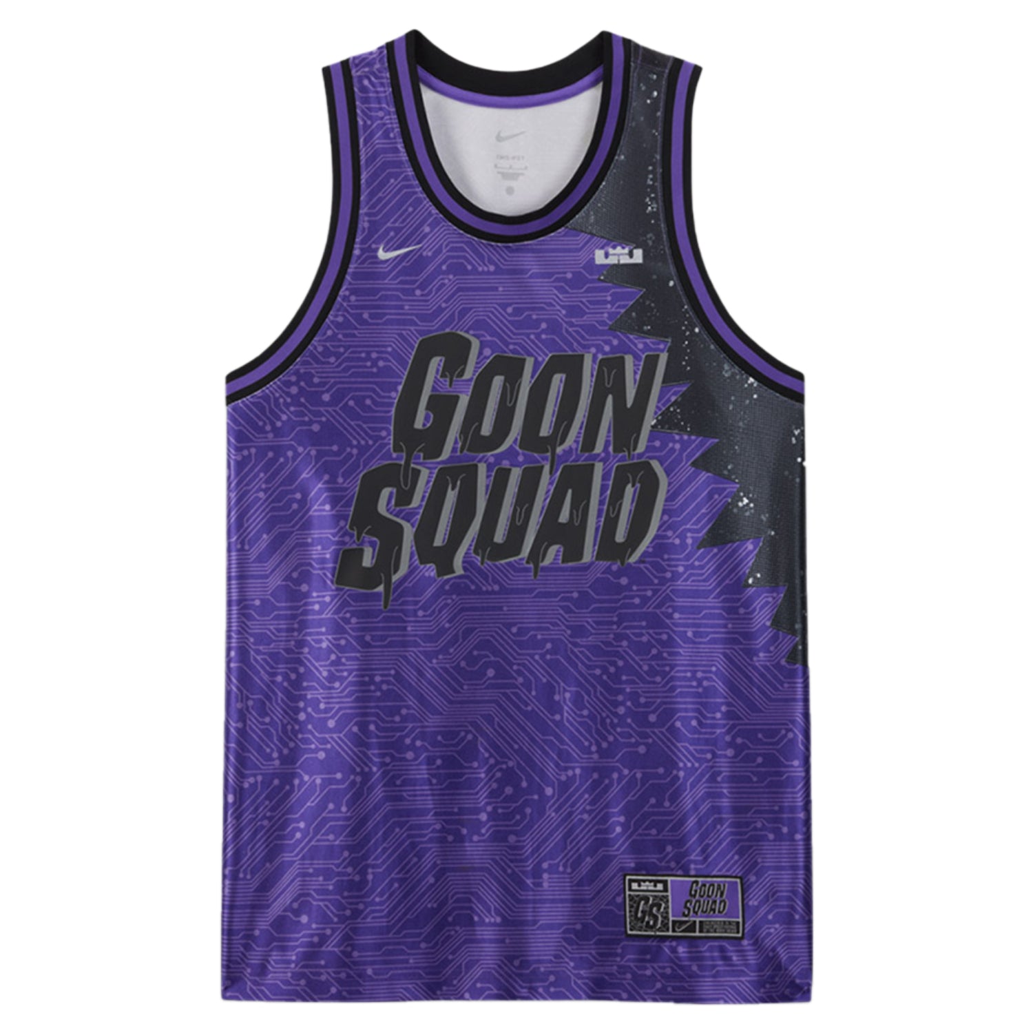 Nike Lebron X Space Jam: A New Legacy "Goon Squad" Dri-fit Jersey Mens Style : Dj3872