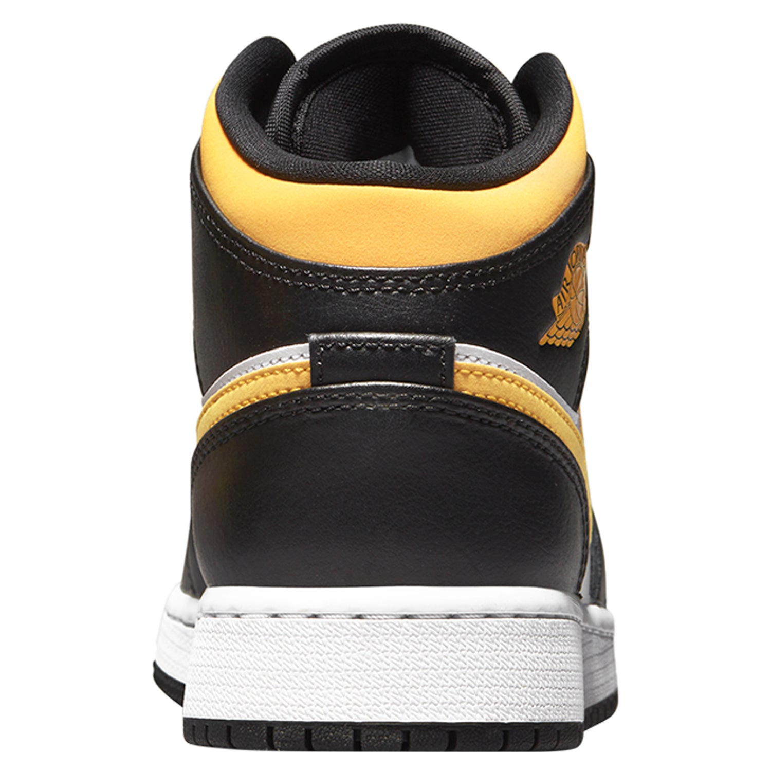 Jordan 1 Mid White Pollen Black (GS)