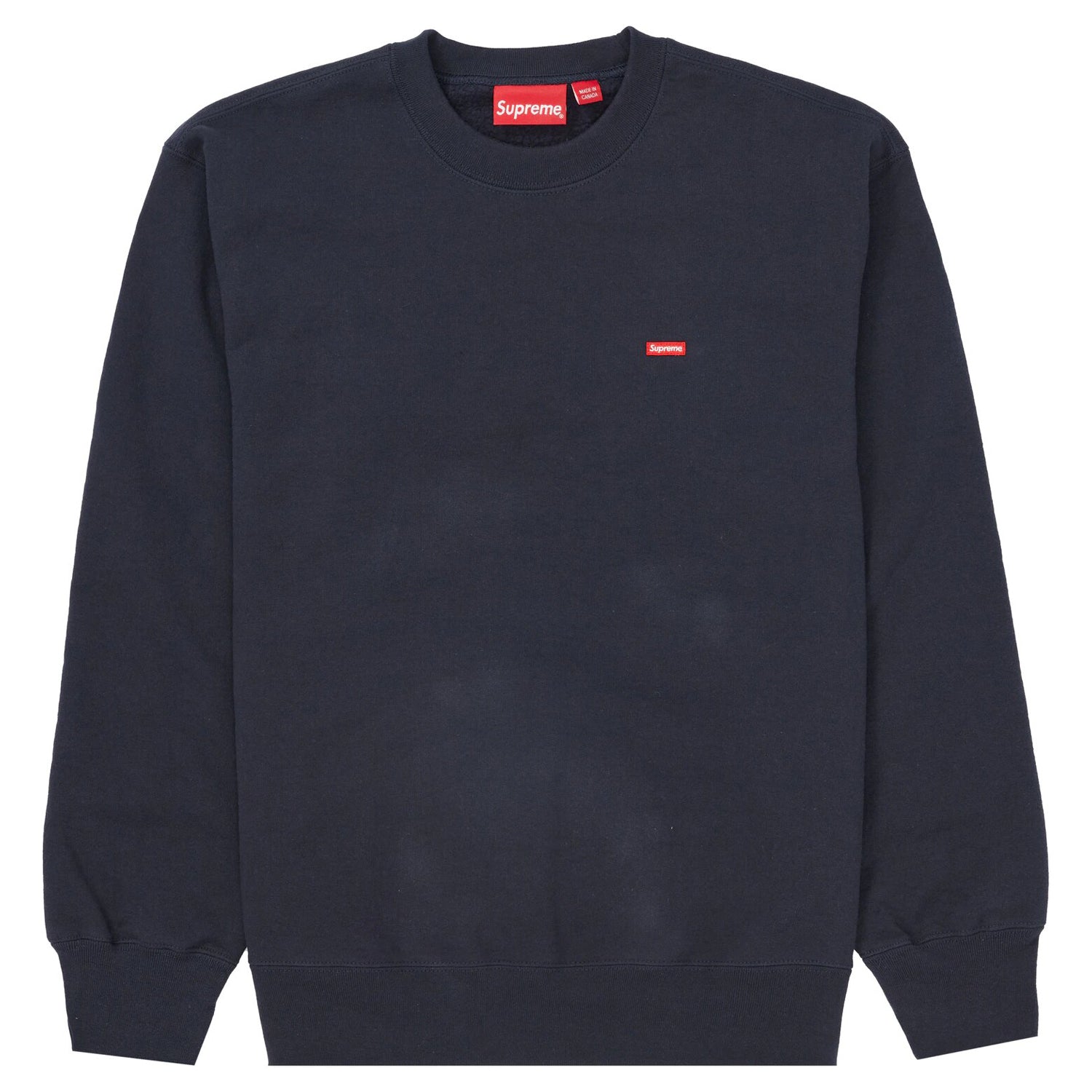 Supreme Small Box Crewneck (FW21) Navy - NY Tent Sale