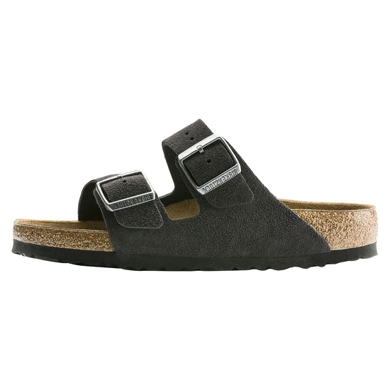 Birkenstock Arizona Soft Footbed Suede Velvet Grey