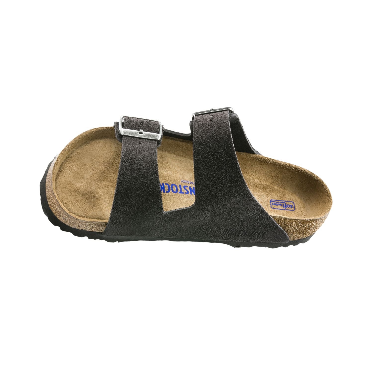 Birkenstock Arizona Soft Footbed Suede Velvet Grey