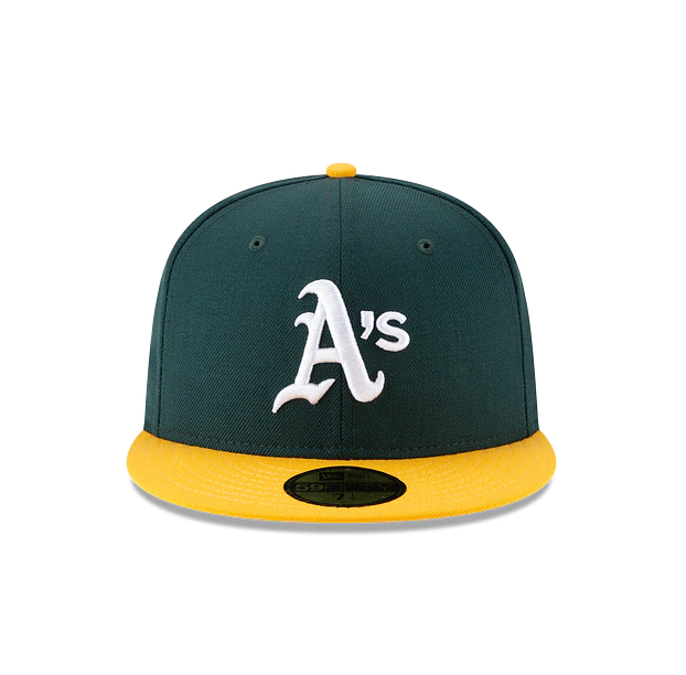 New Era 5950 Fitted Oakland With Patch Unisex Style : Hhh-gv-11941900