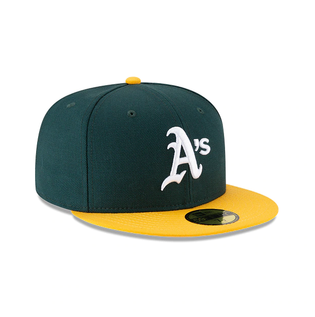 New Era 5950 Fitted Oakland With Patch Unisex Style : Hhh-gv-11941900