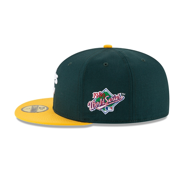 New Era 5950 Fitted Oakland With Patch Unisex Style : Hhh-gv-11941900