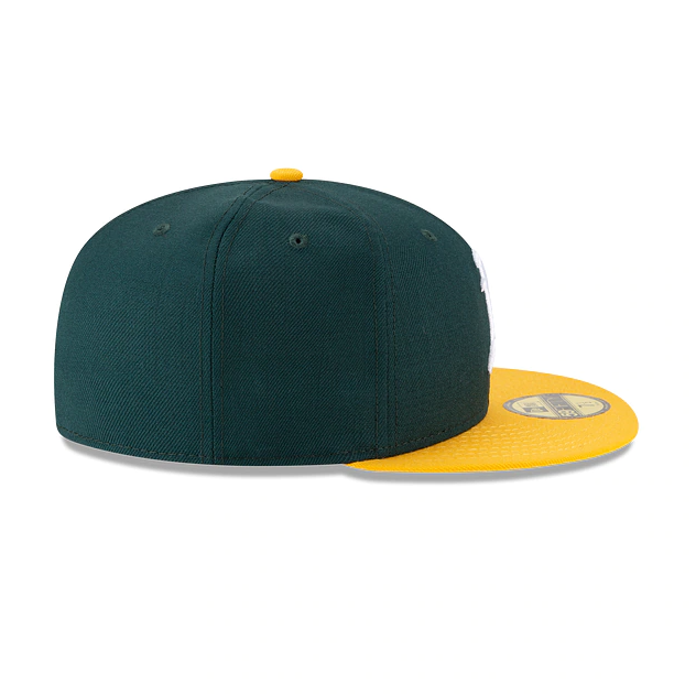 New Era 5950 Fitted Oakland With Patch Unisex Style : Hhh-gv-11941900