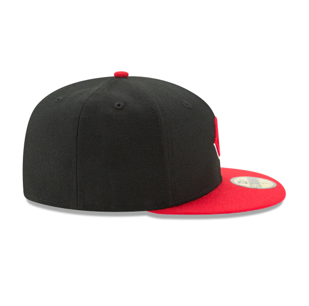 New Era 5950 Fitted Chicago Black Red Mens Style : Hhh-bv-70361059