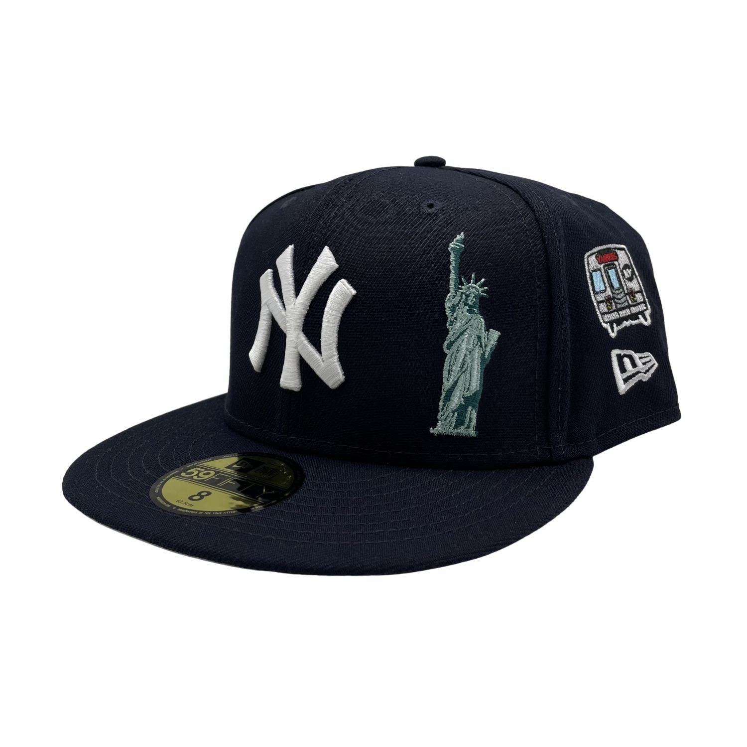 New Era Q3 Qt 59fifty 9523 New York Yankees Hat Unisex Style : 60185136