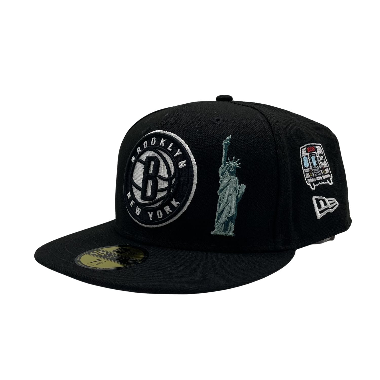 New Era Q3 Qt 59fifty 9523 Brooklyn New York Hat Unisex Style : 60185145