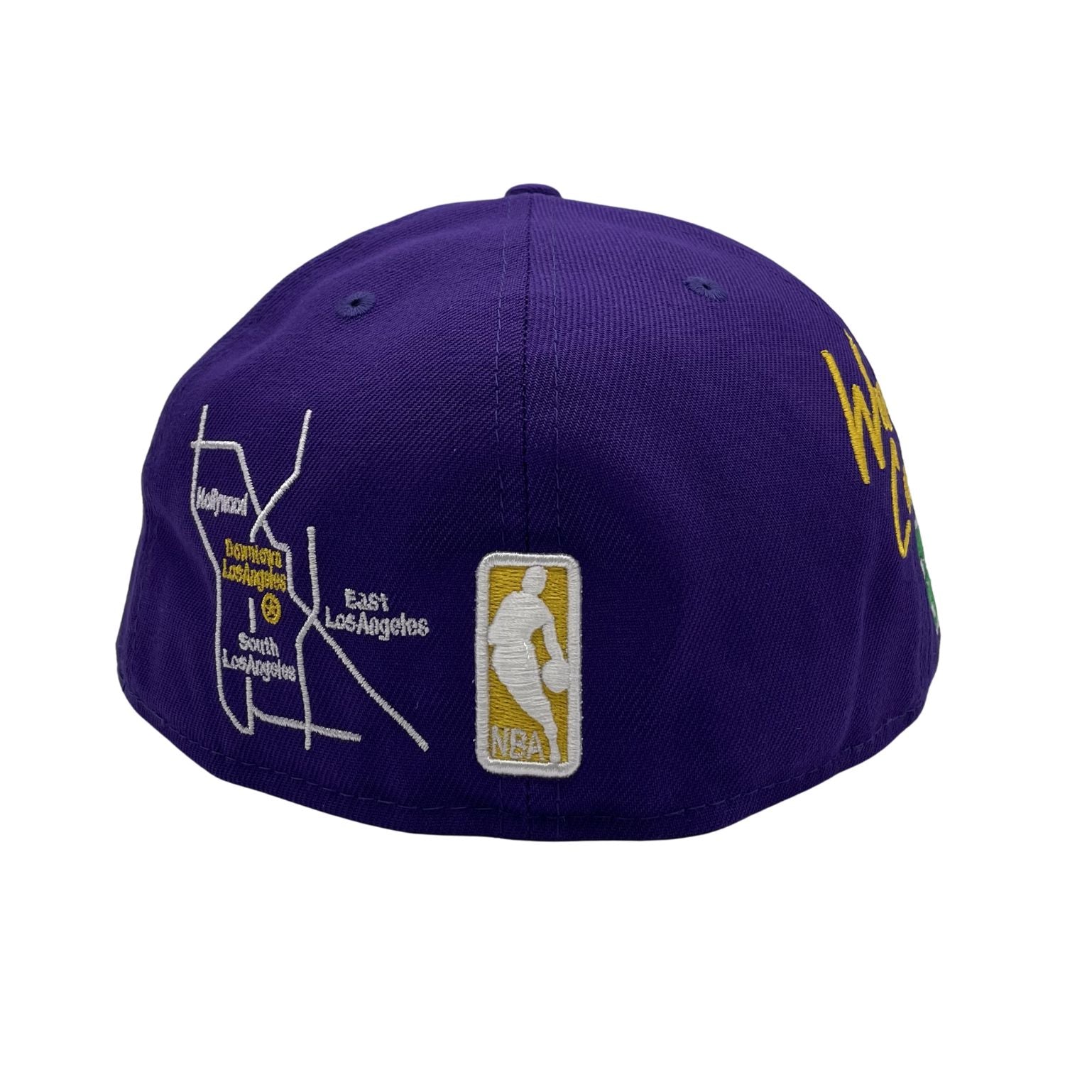 New Era Q3 Qt 59fifty 9523 Los Angeles Lakers Hat Mens Style : 60185128