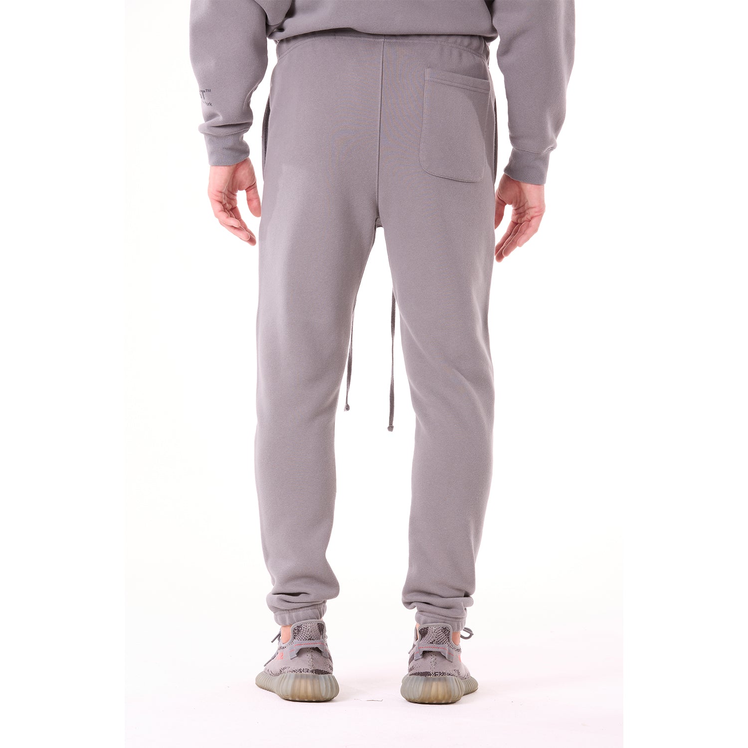 G WEST MENS LIFESTYLE PREMIUM JOGGER PANTS - CHARCOAL GRAY