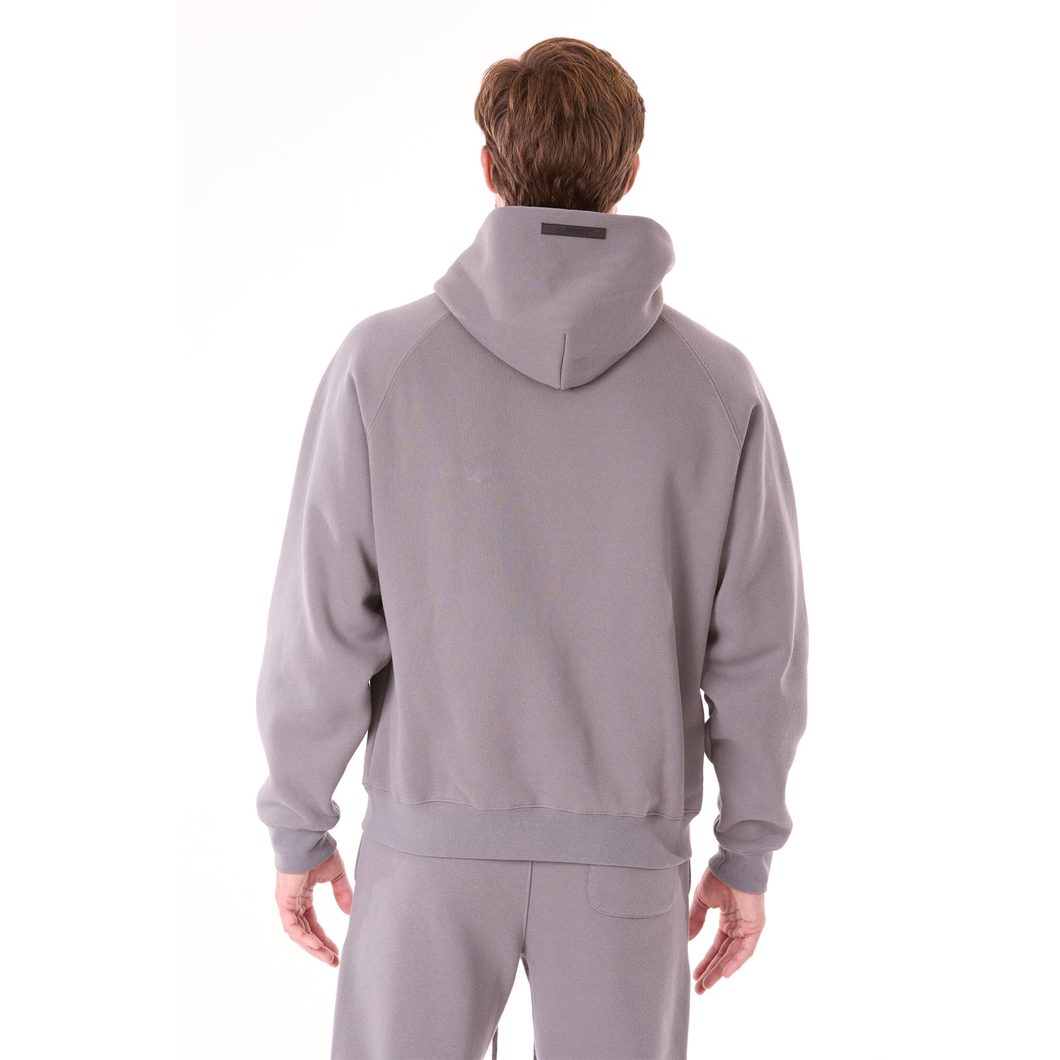 G WEST MENS LIFESTYLE PREMIUM PULLOVER HOODIE - CHARCOAL GRAY