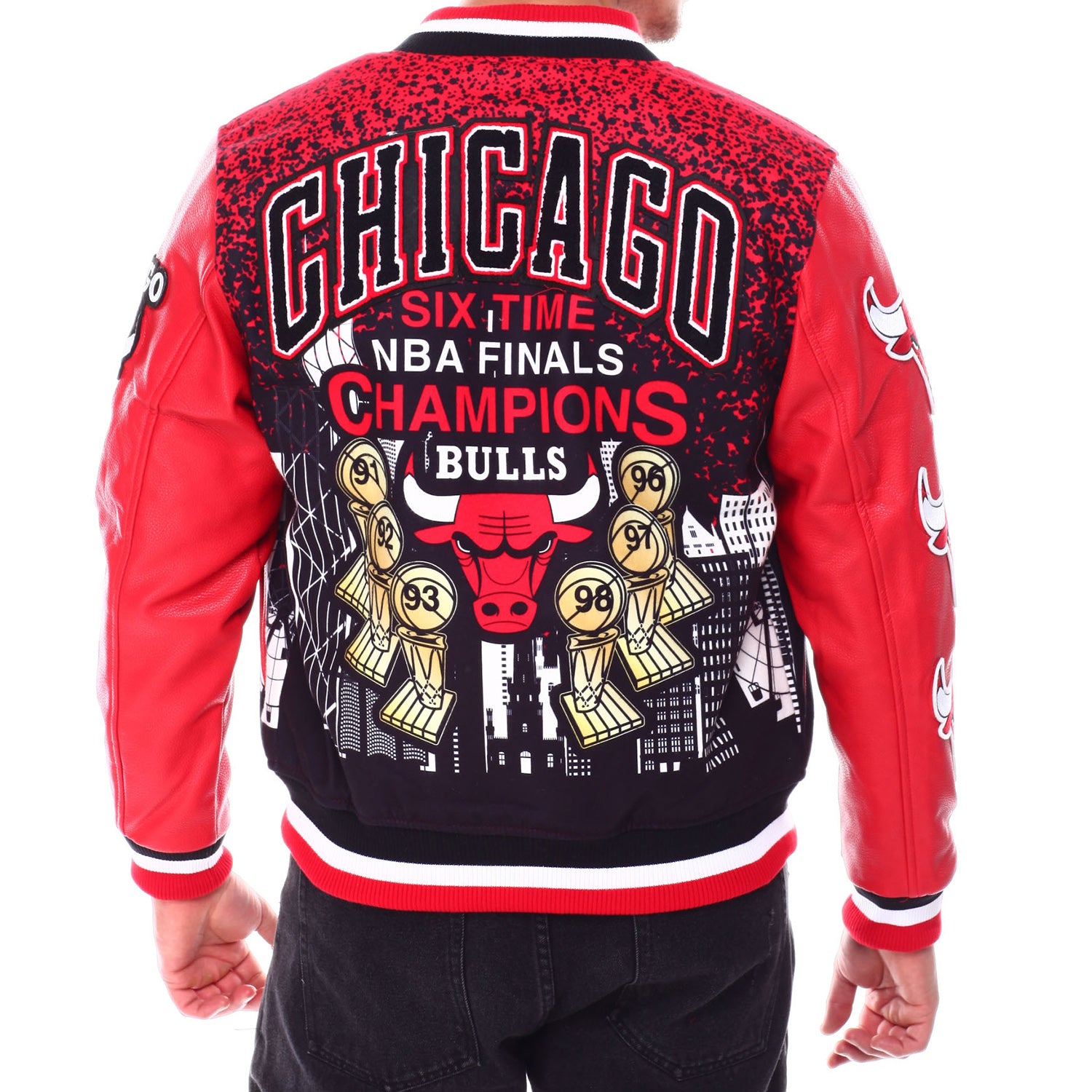 Pro Standard City Bulls Jacket Mens Style : Bcb652874