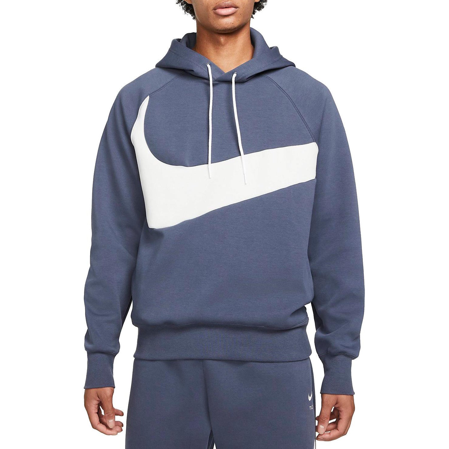 Nike Sportswear Swoosh Tech Fleece Hoodie Thunder Blue/Dust