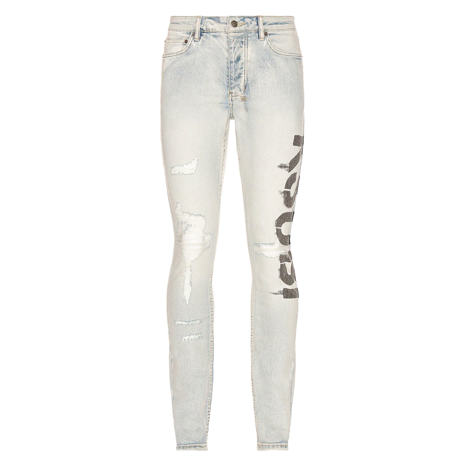 Ksubi Chitch Phase Out Stencil Jeans Mens Style : 5000006433