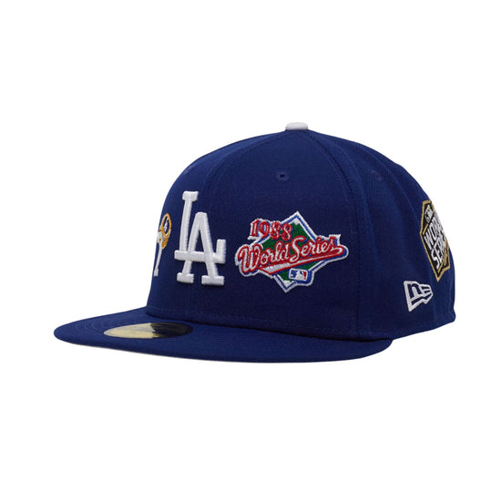 New Era Q4 Qt 59fiftylos Angeles Dodgers Fitted Hat Unisex Style : 60224545