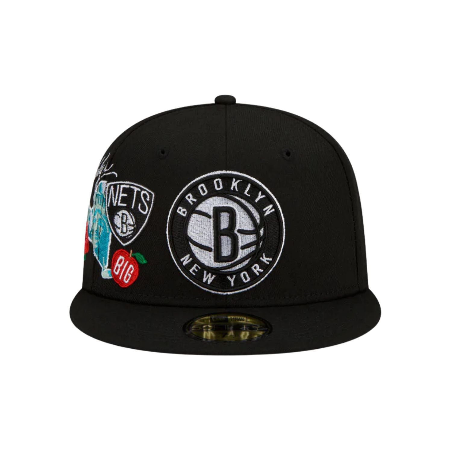 New Era 5950 Brooklyn Nets Fitted Hat Unisex Style : 60224620