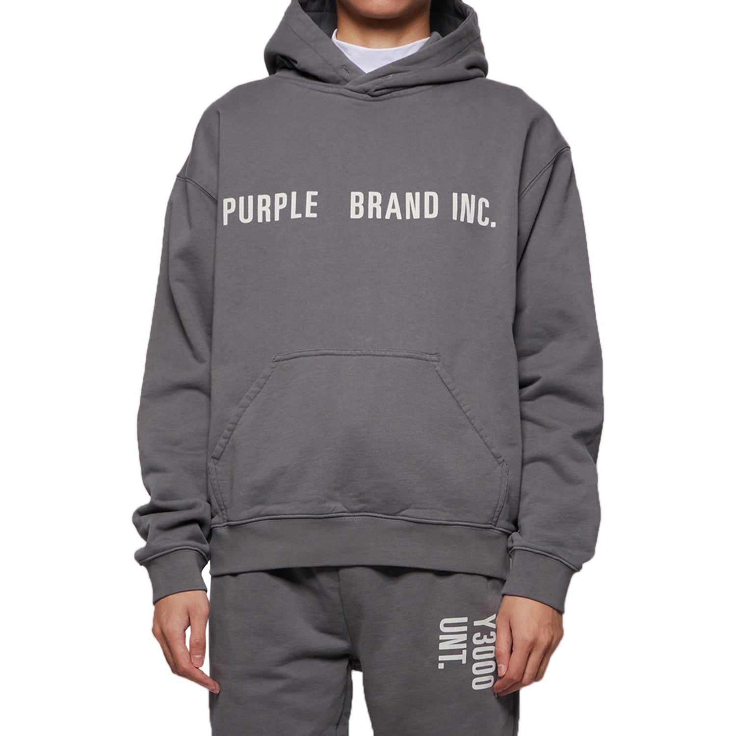 Purple-brand Artifact Embroidere Hoodie Mens Style : P404-aehc122