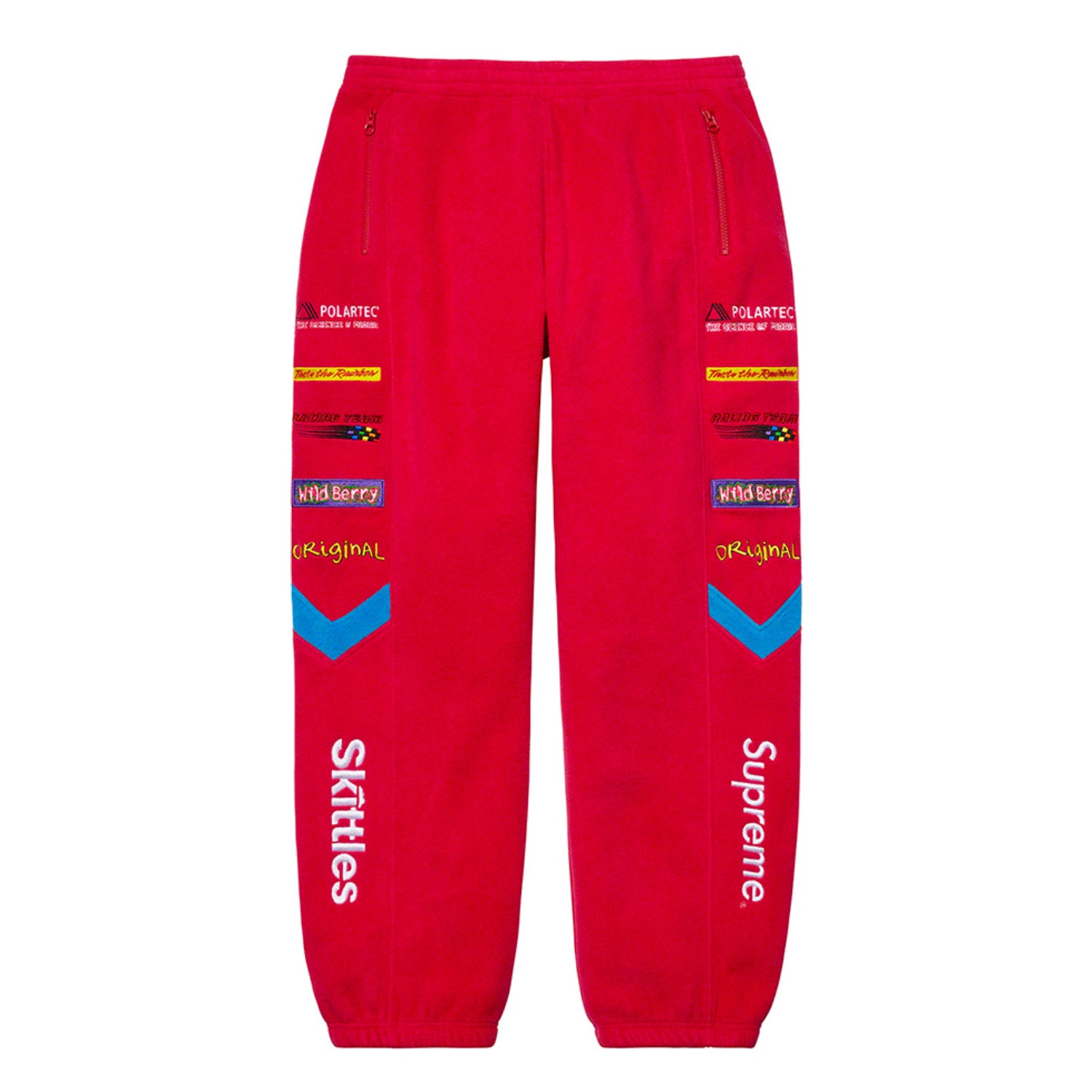 Supreme Skittles Polartec Pant Red - NY Tent Sale