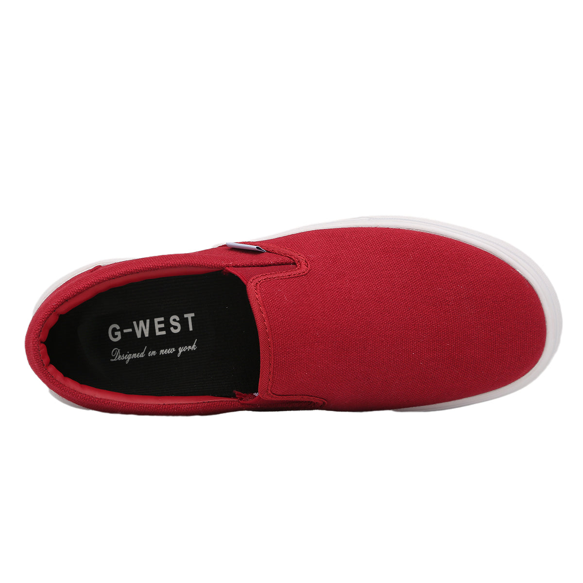 G WEST MENS CANVAS CLASSIC SLIP ON