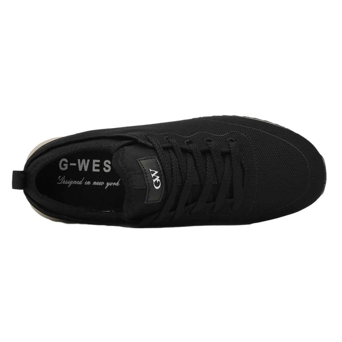 G WEST WOMENS LACE UP SNEAKER  