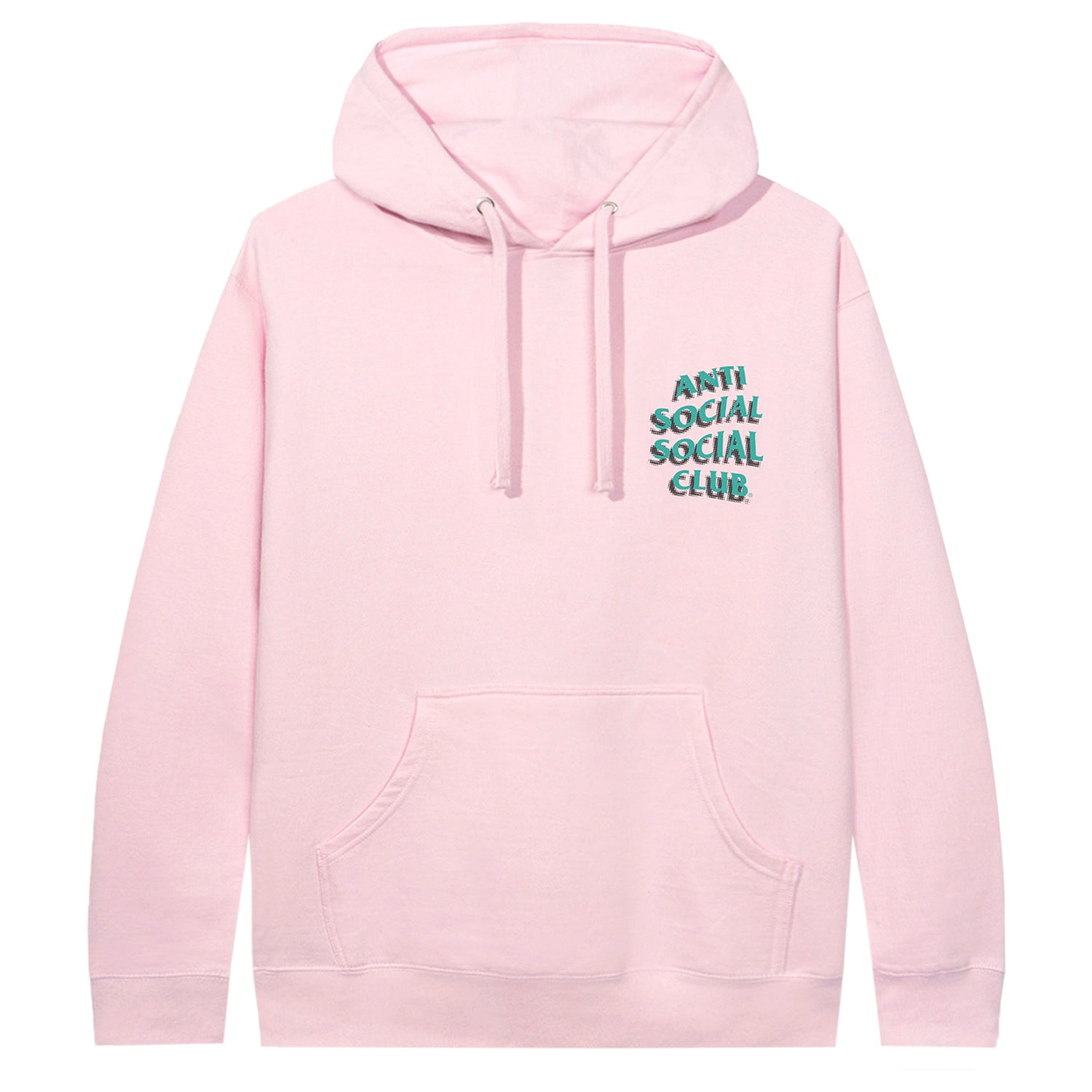 Anti social store social pink hoodie