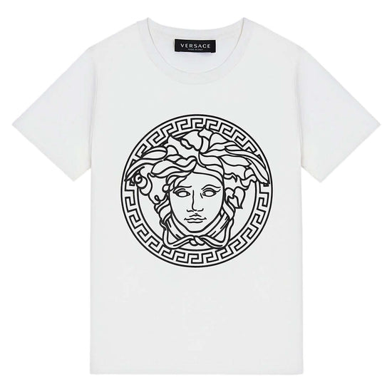 Versace Medusa Print T-shirt Big Kids Style : 1000239