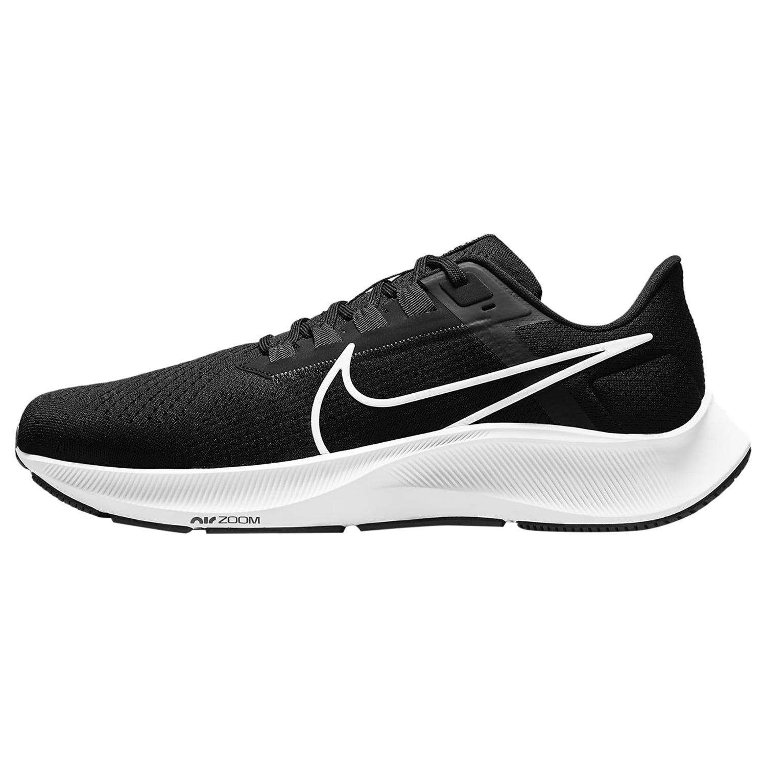 Nike Air Zoom Pegasus 38 Black White (Extra Wide)