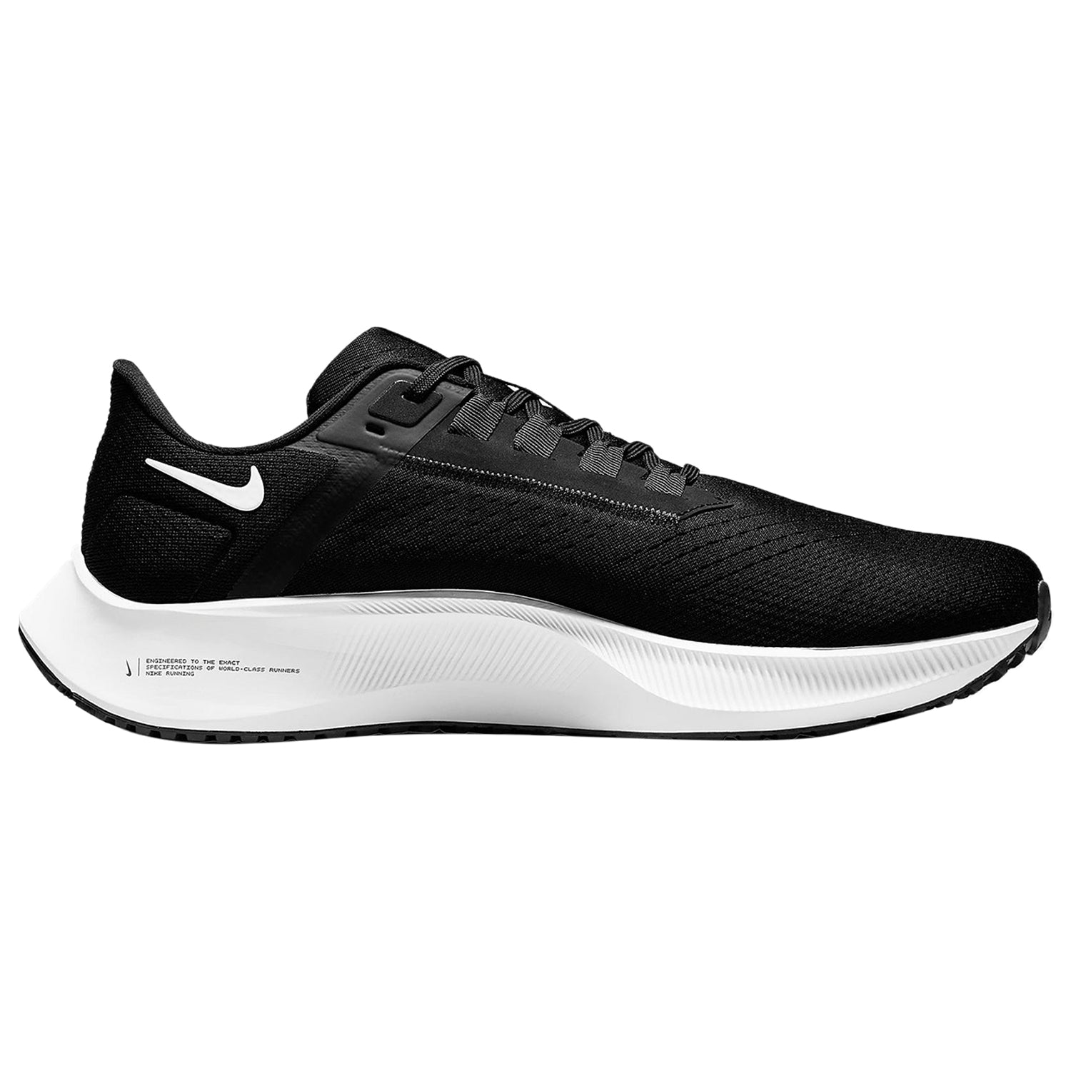 Nike Air Zoom Pegasus 38 Black White (Extra Wide)