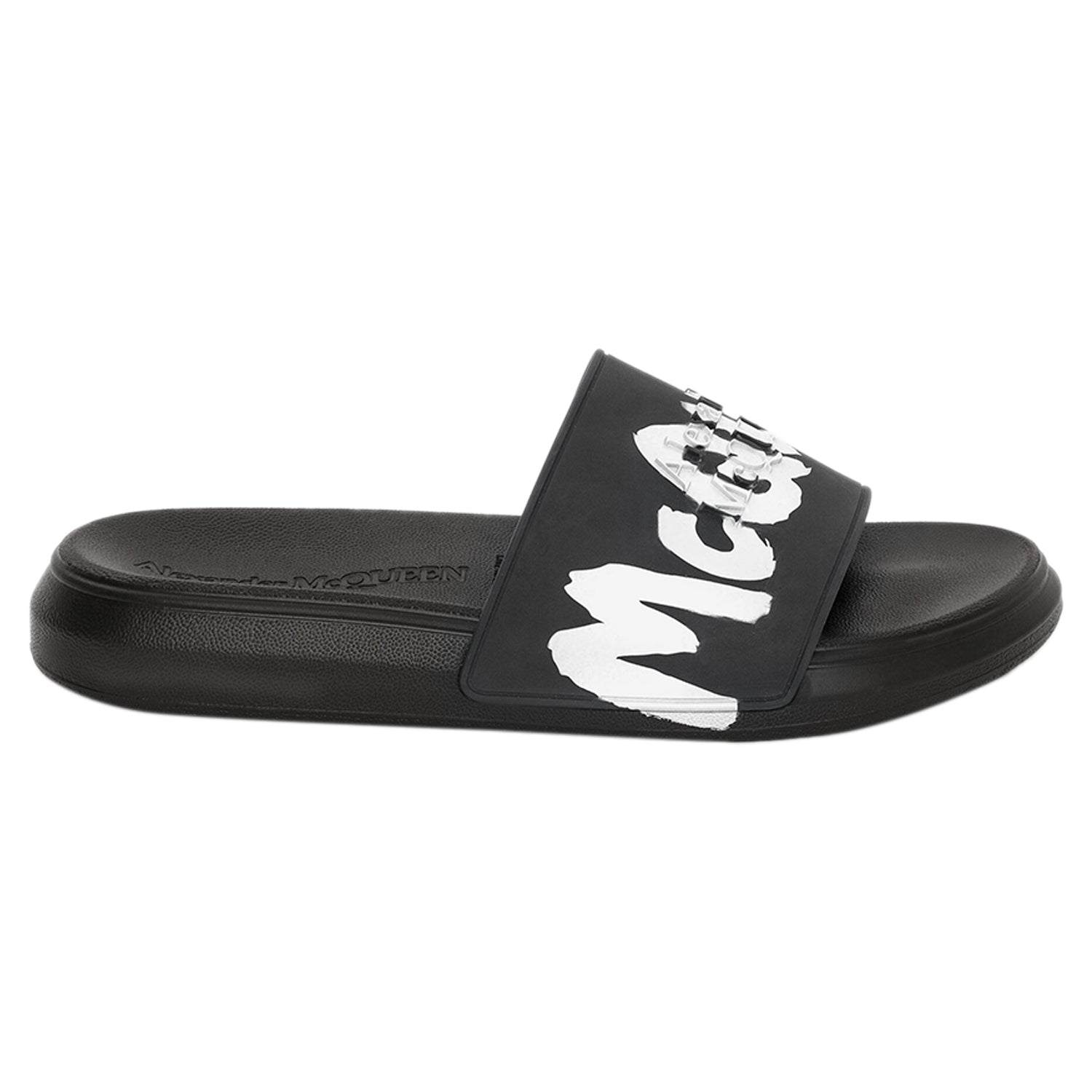 Alexander Mcqueen  Slider Logo/graff.logo Print Mens Style : 682490w4qs3