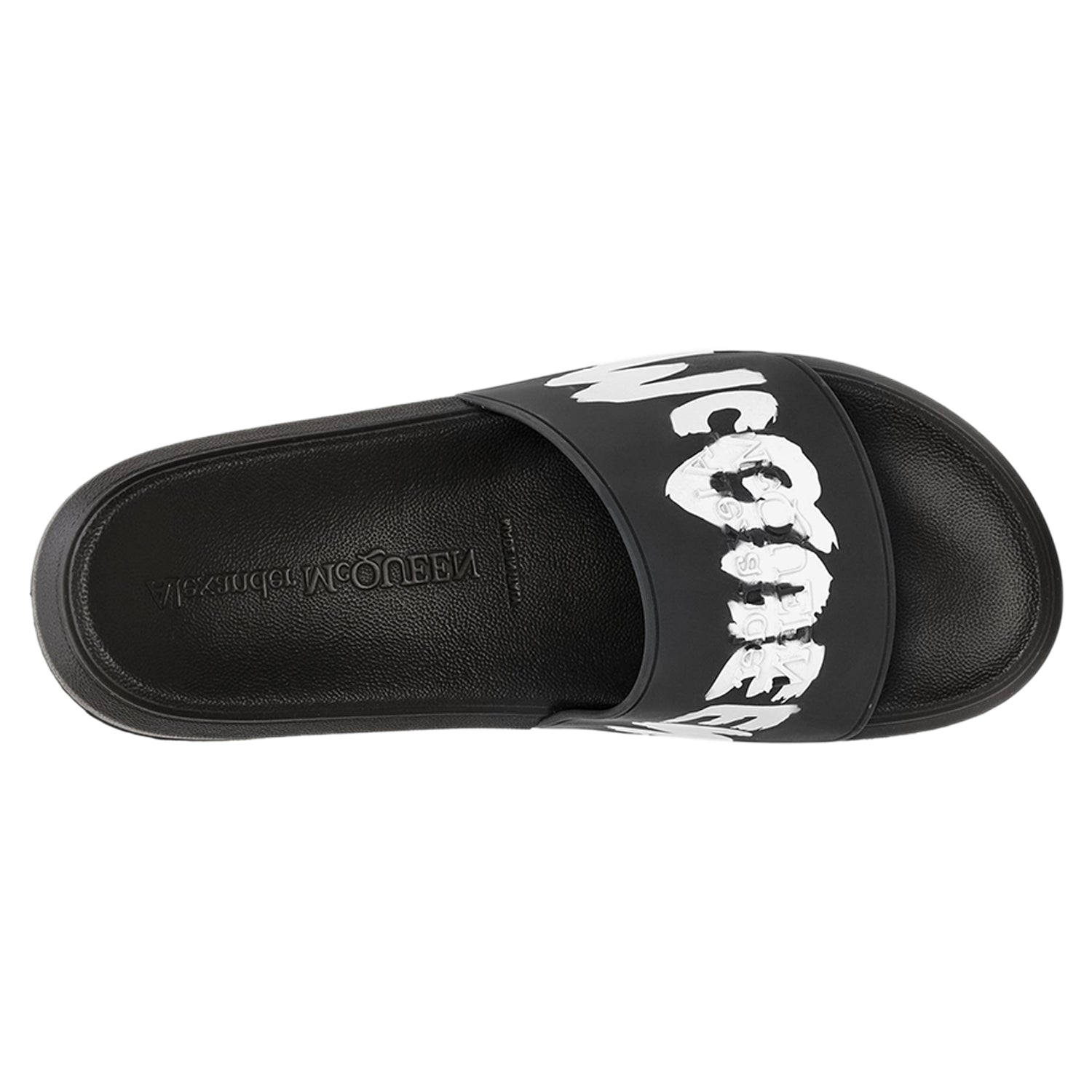 Alexander Mcqueen  Slider Logo/graff.logo Print Mens Style : 682490w4qs3