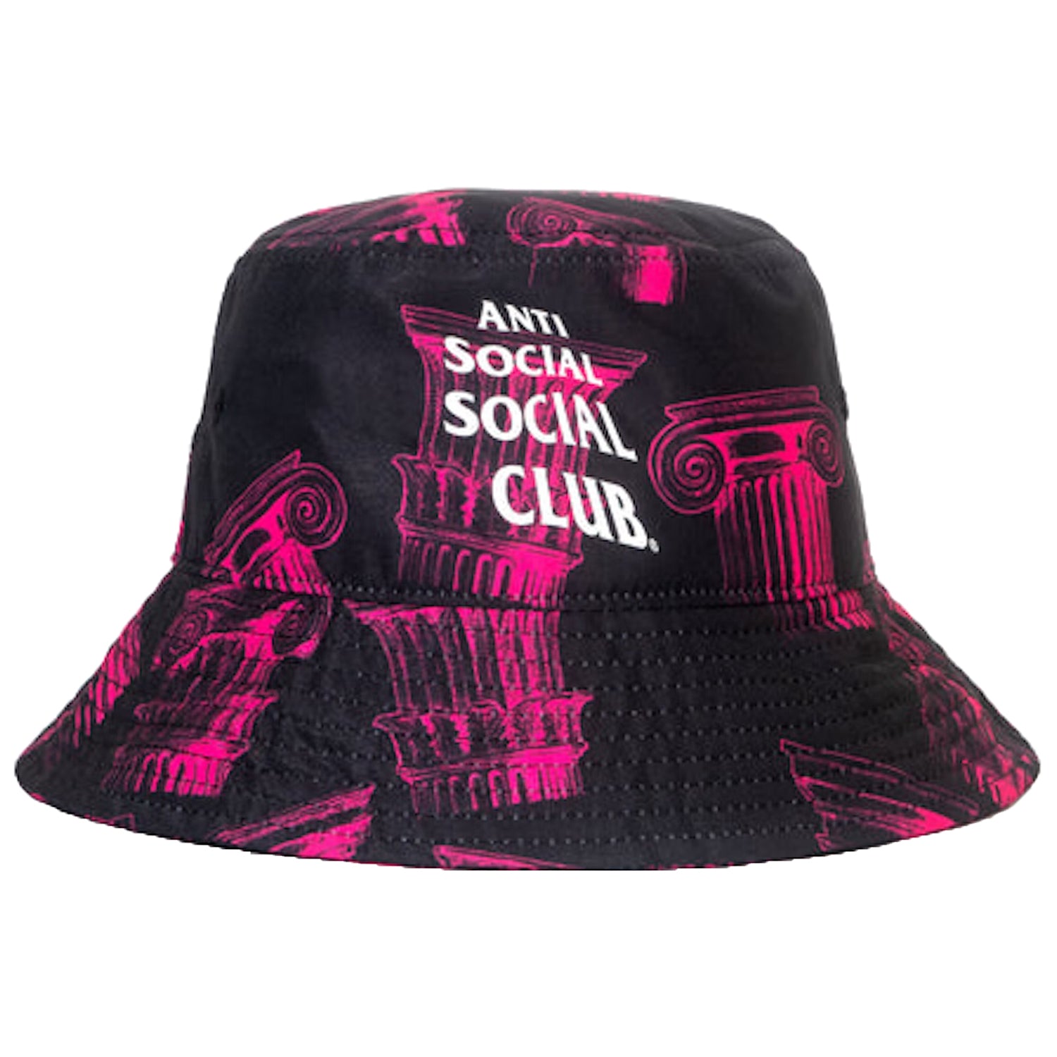 Anti Social Social Club Collapse Bucket Cap Black