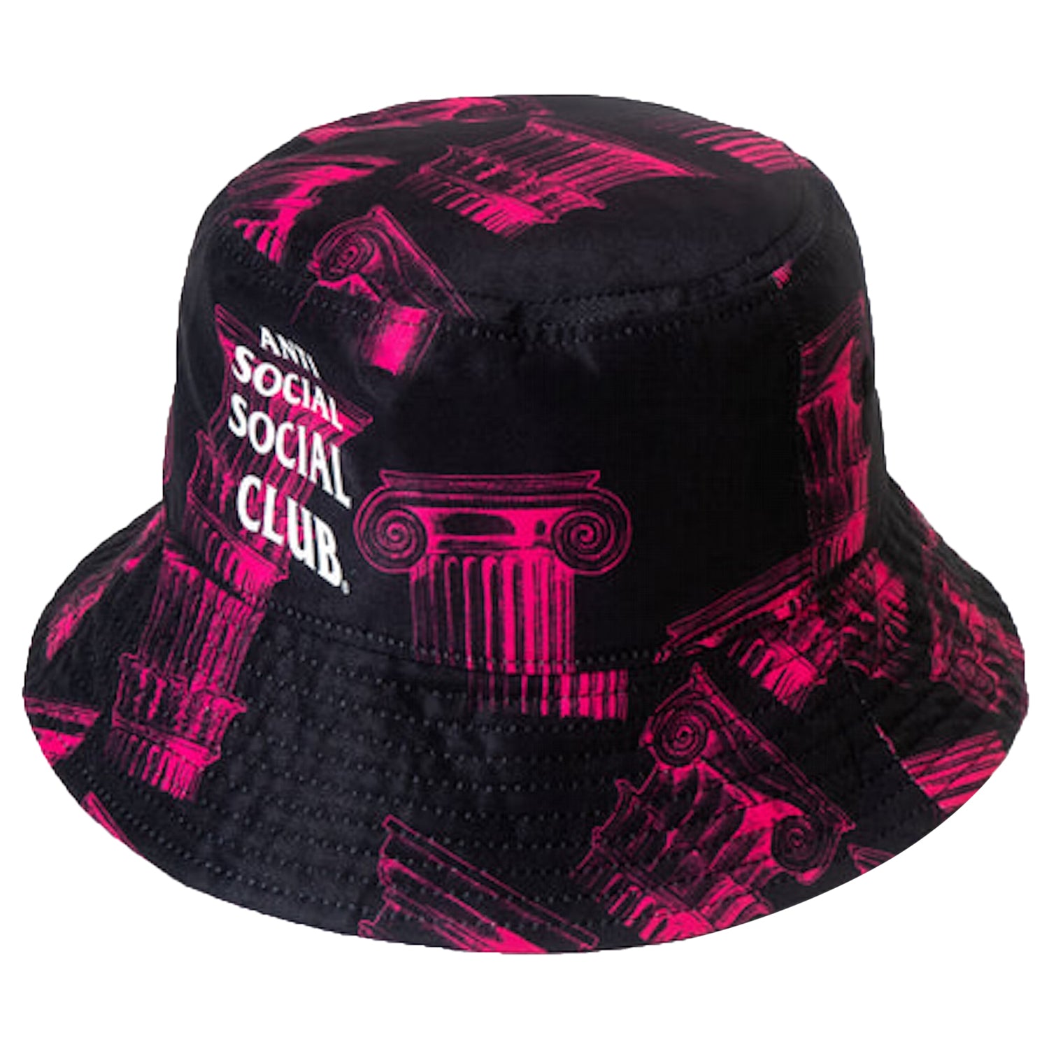 Anti Social Social Club Collapse Bucket Cap Black - NY Tent Sale