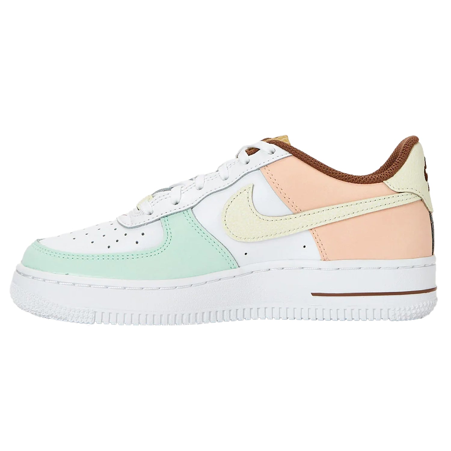 Nike (GS) Air Force 1 LV8 White/Coconut Milk-Mint Foam