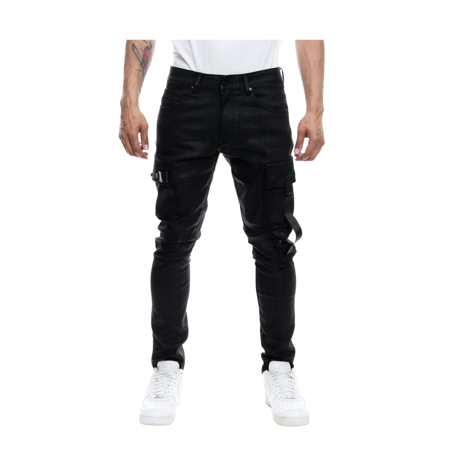 Smoke Rise Overspray Utilitty Fashion Jean Mens Style : Jp22507