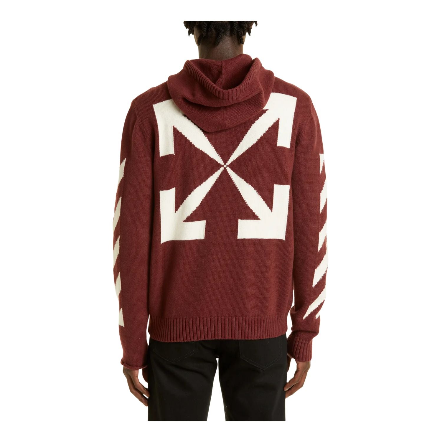 Off white diagonal arrow hoodie hotsell