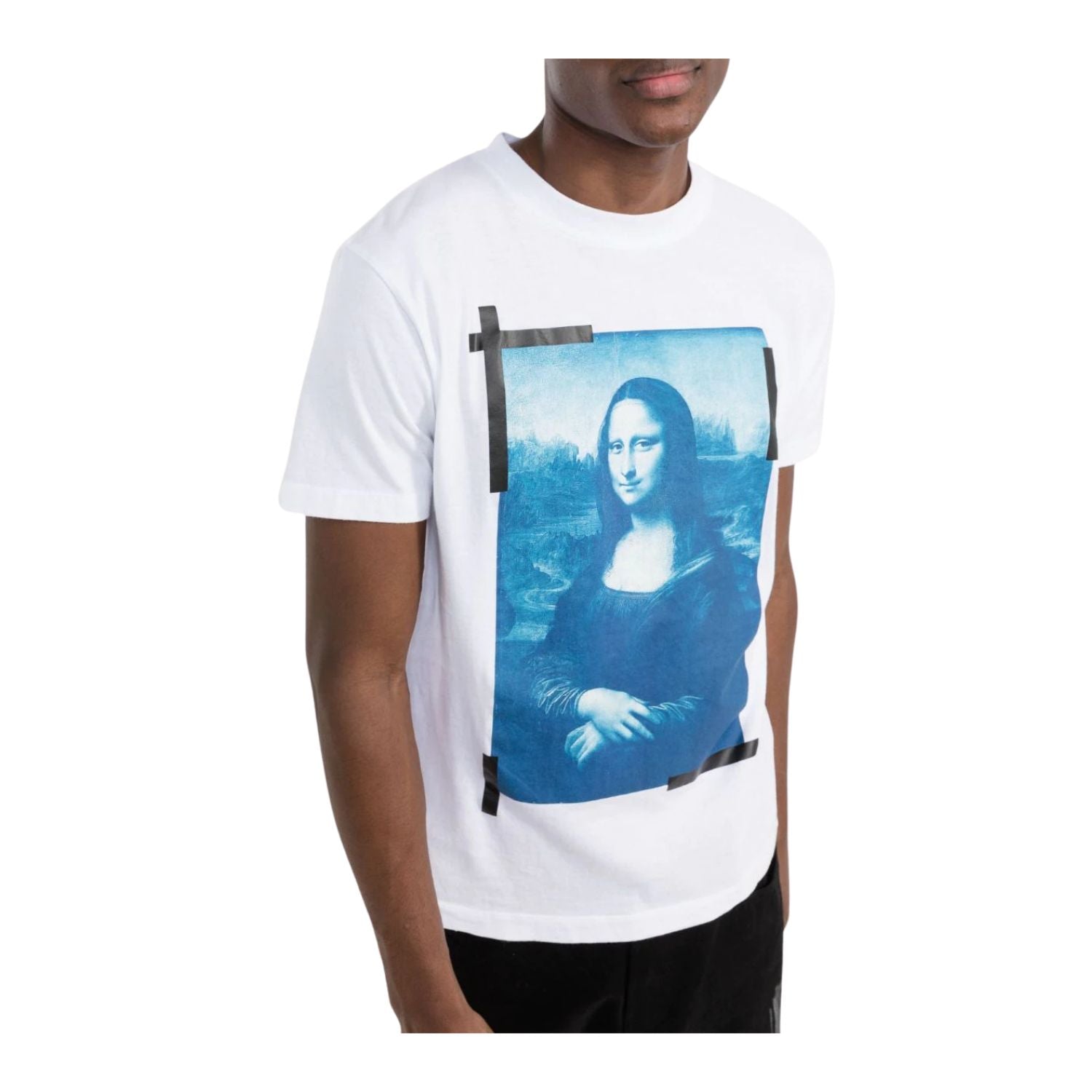 Off-white Monalisa Slim S/s Tee Mens Style : Omaa027c99jer00 - NY