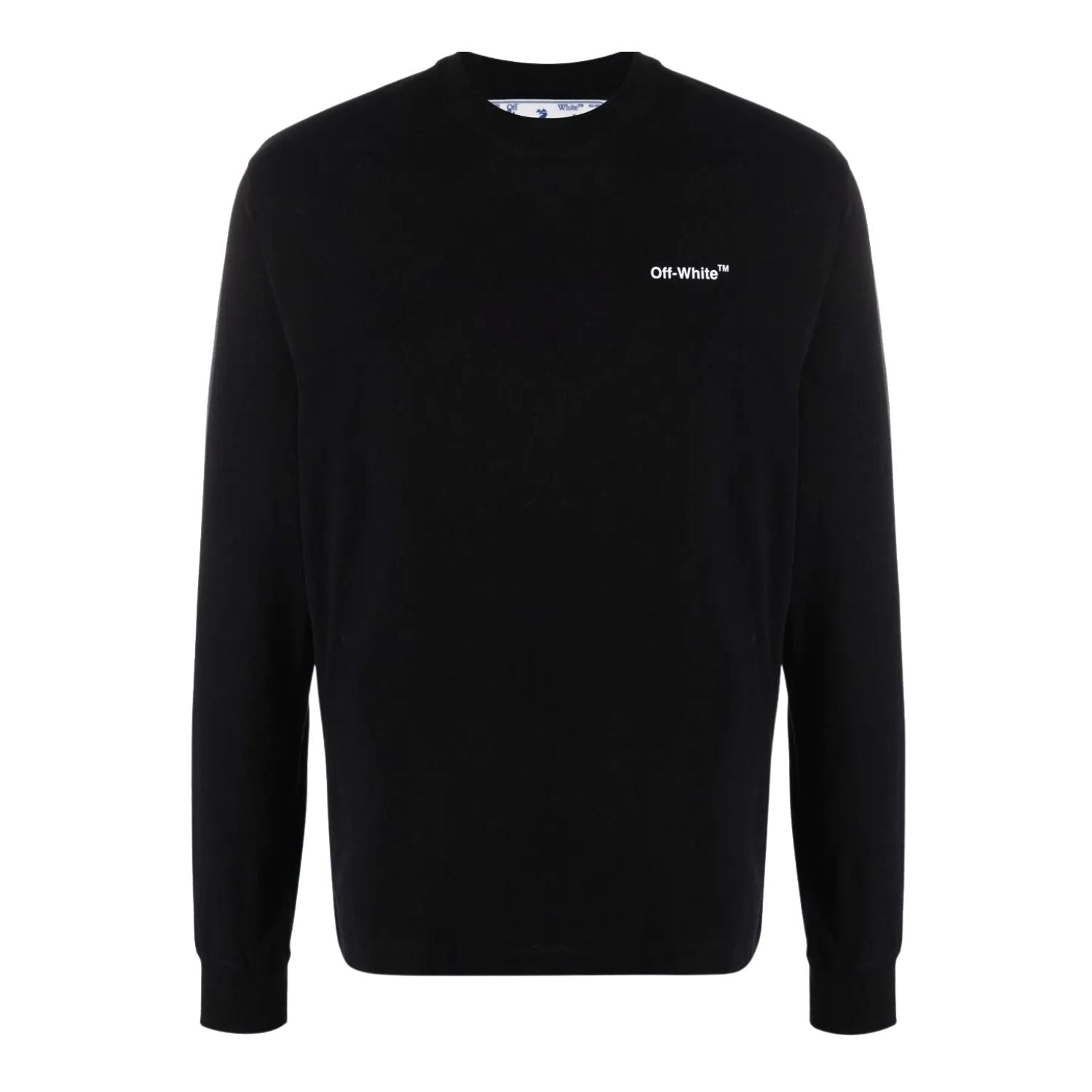 Off-white Caravag Arrow Skate L/s Tee Mens Style : Omab064c99jer00