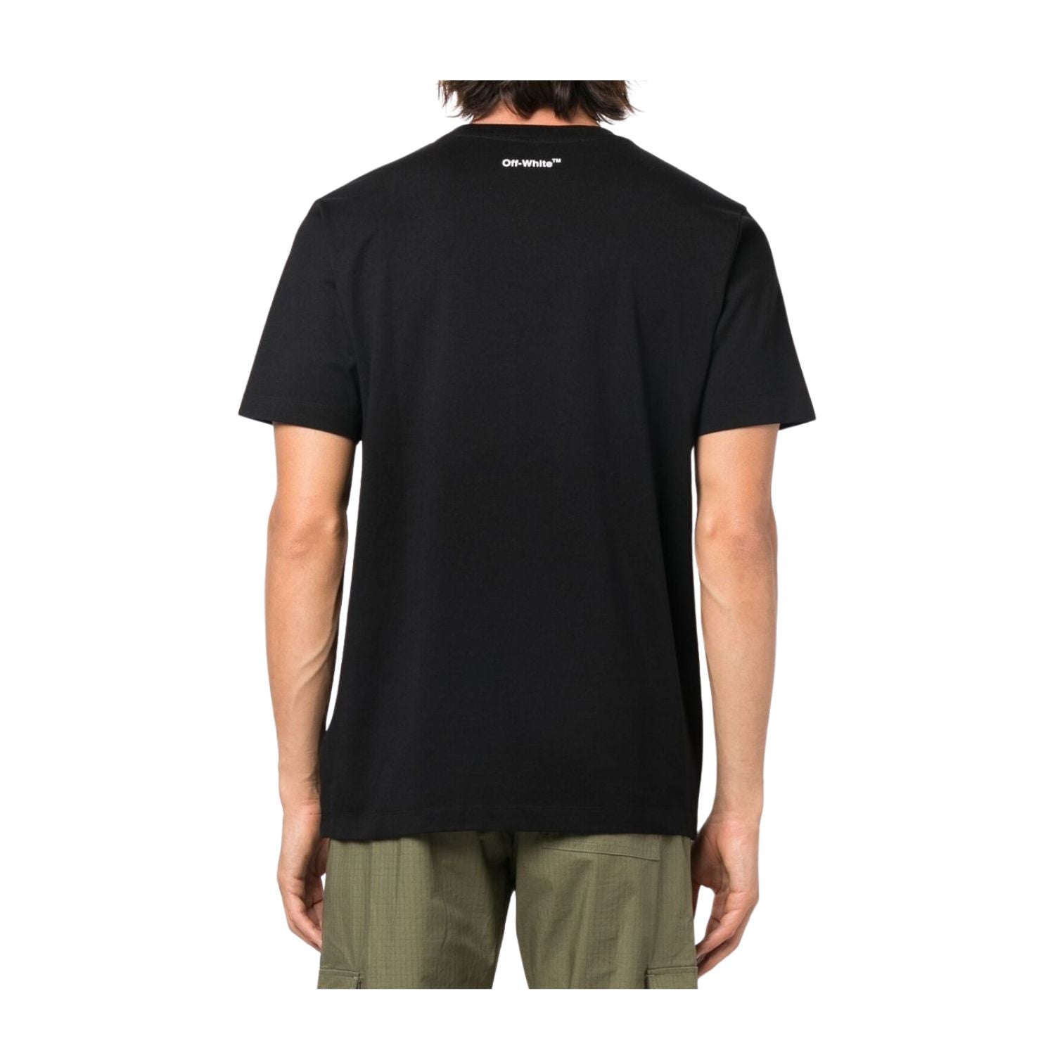 Off-white Single Arrow Slim S/s Tee Mens Style : Omaa027c99jer01